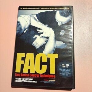 Fact Fast Action Control Techniques DVD For Law Enforcement & Security Professio